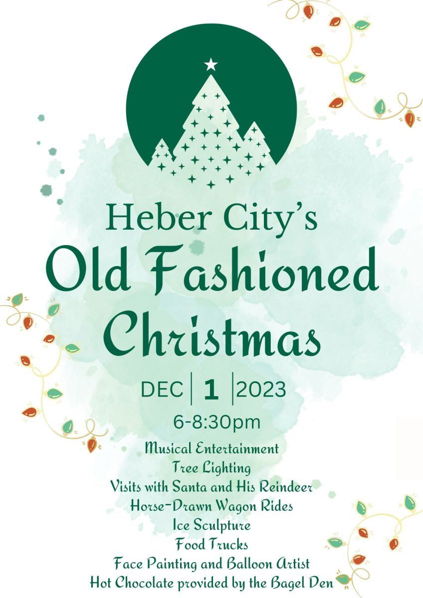 Heber City Tree Lighting & Old Fashioned Christmas Heber Valley, Utah